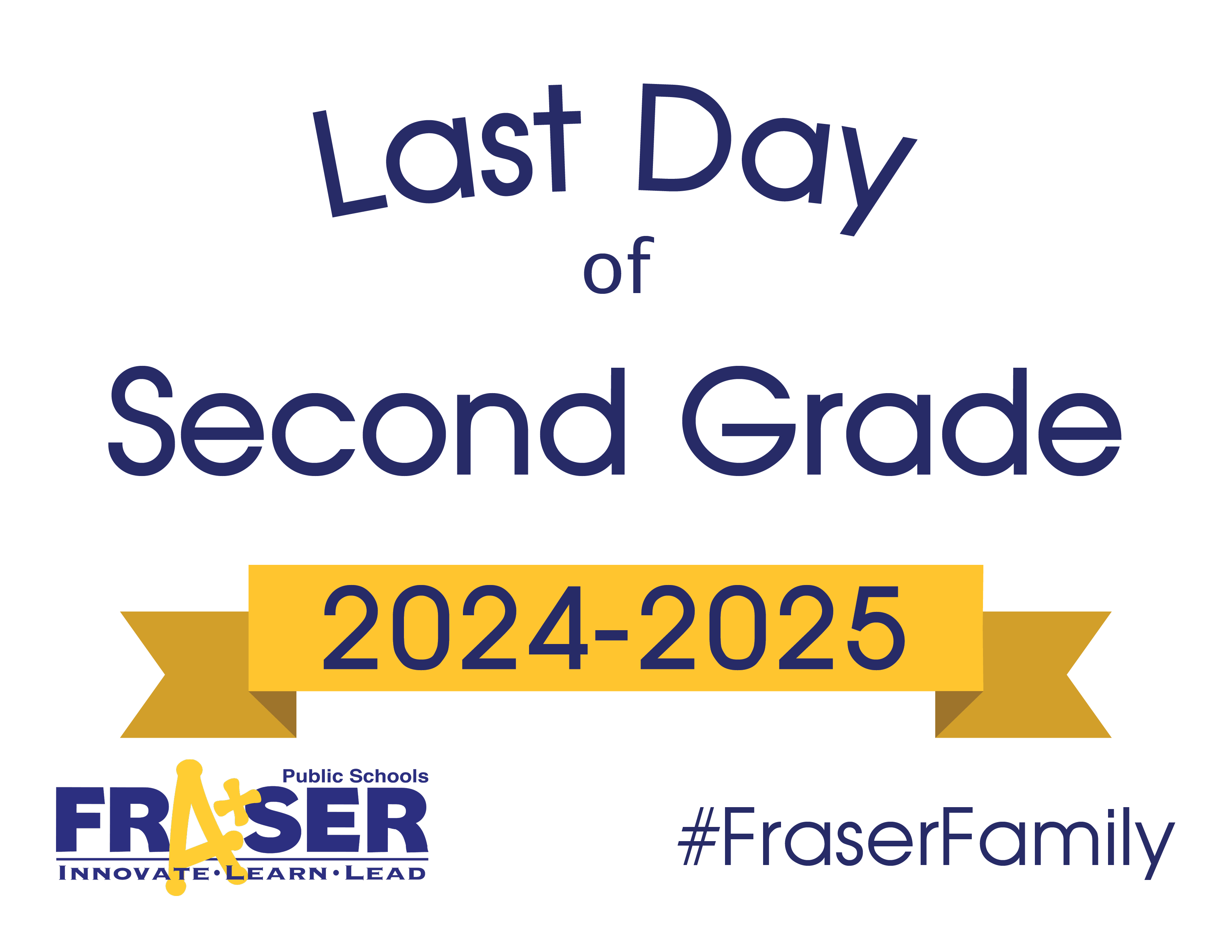 last day of second grade